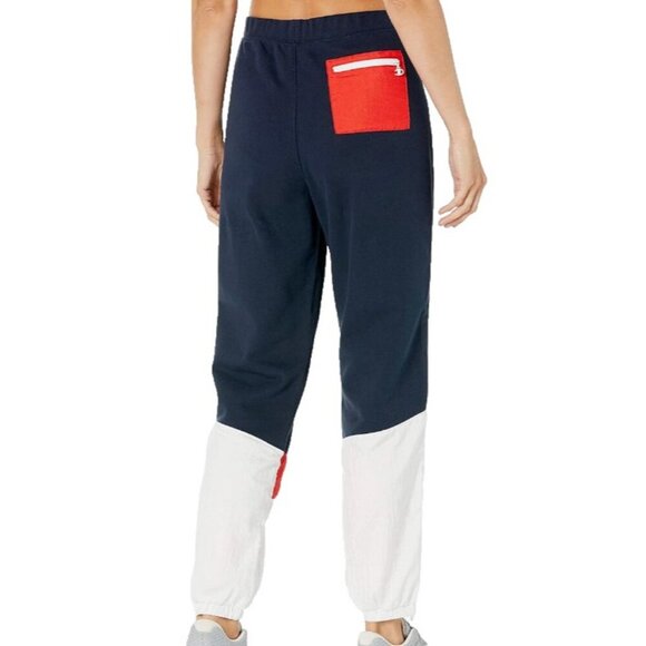 Champion Women Mixed Media Sweatpant Bold Style Meets Comfort Size L - Picture 4 of 10